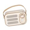 Bluetooth Speaker Stereo HiFi Sound USB Charging Retro Portable Wireless Speaker for Home Travel