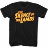 Silence Of The Lambs Retro Logo Black T-Shirt