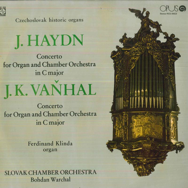 

LP Record FERDINAND KLINDA SLOVAK CHAMBER OR Haydn Concerto For Organ And Chambe 91110413 OPUS 197 Czechoslov Classical Used