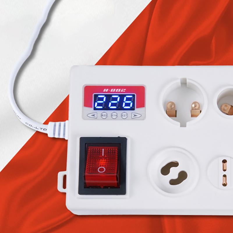 LED-Tester für E27/B22/E14/Gu10/G4-G9 Glühbirnen-Tester Mehrzweck-Tester LED-Stromspannung Leistungs-Tester