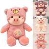 Plush Stuffed Toys Cartoon Pig Doll Early Educational Development Toy