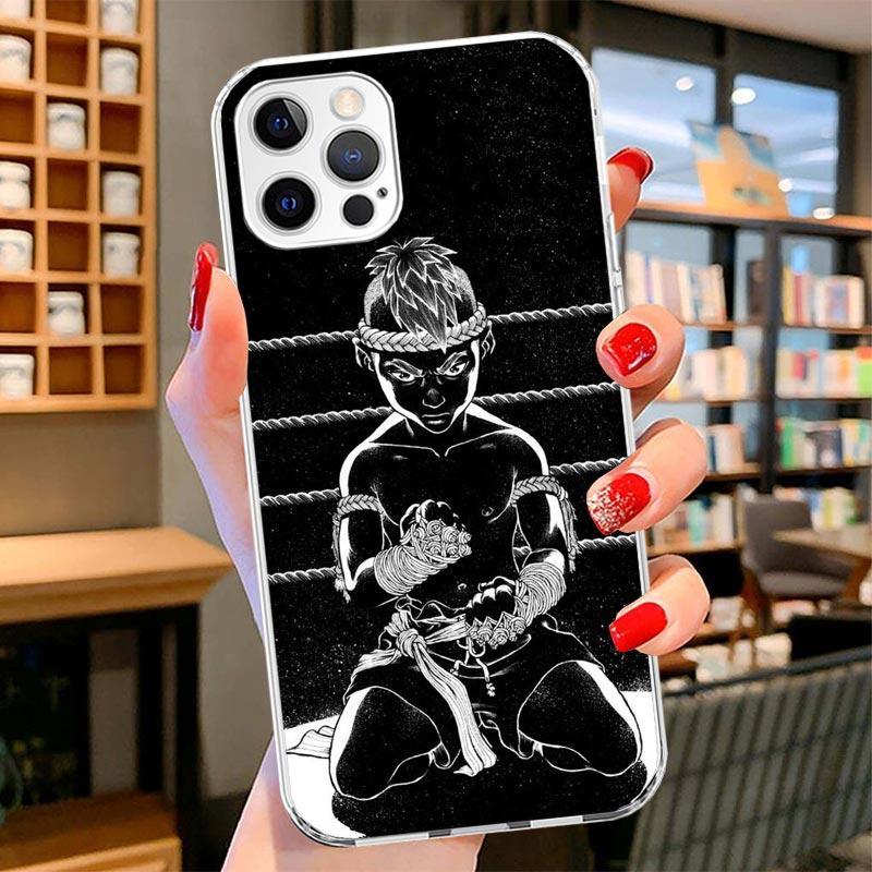Muay Thai Fight Boxing Cover Phone Case For iPhone 16 17 Air 15 14 Pro Max 16E Phone Case 13 Mini 12 11 7 SE 8 Print Pattern Fit