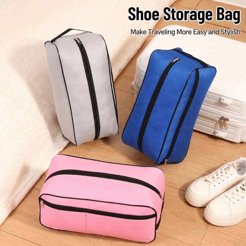 Large Capacity Portable Shoe Bag Waterproof Travel Shoe Organizer Sneaker Storage Pouch  Sports