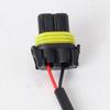 2pcs 9005 HB3 HB4 9006 Headlight/Fog Lamp Female Adapter Harness Sockets Car Cable Plug