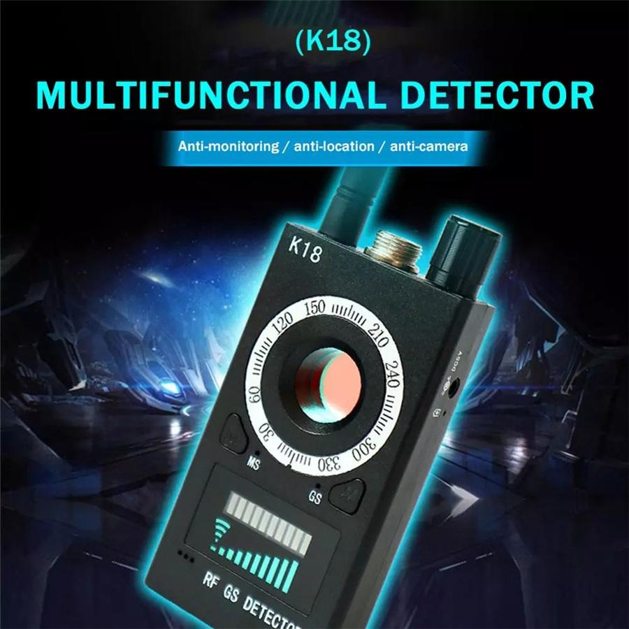 Anti Detektor Skjult Kamera Detektor RF Signal GPS Lydfinner Sporingsenhet Skanner