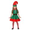 Hat Green Elf Costume Socks Christmas Party Accessories Christmas Cosplay Costume  Kids and Adults
