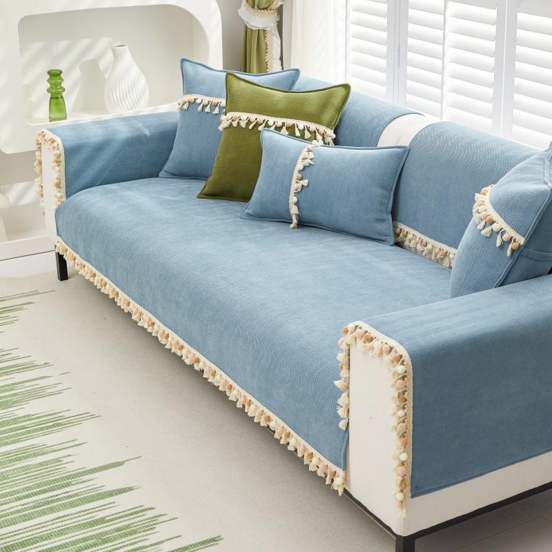 Univerzální polštář na pohovku Four Seasons Ins Style Opěradlo Potah na ručník Tkanina Protiskluzový Potah na pohovku Potah na polštář Ručník