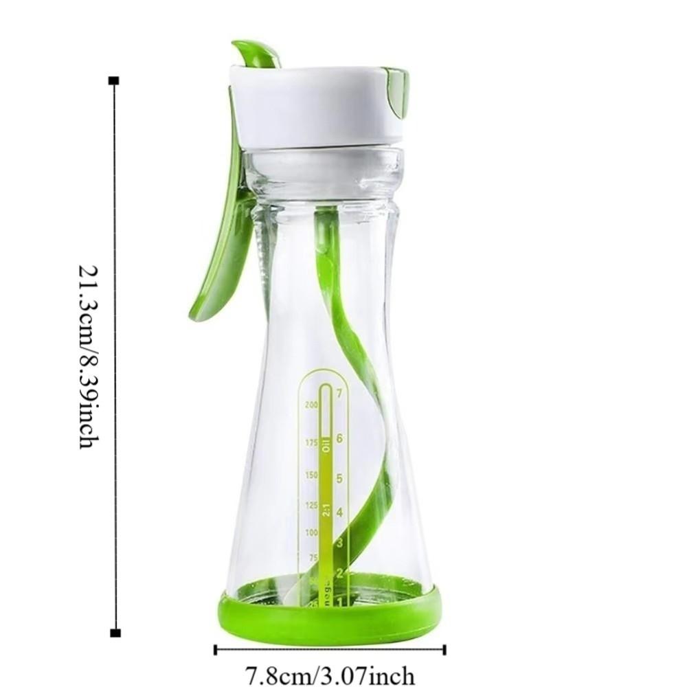 Transparent Salad Dressing Bottle Leak Proof Vinaigrette Container Juice Mixing Cup  Picnic