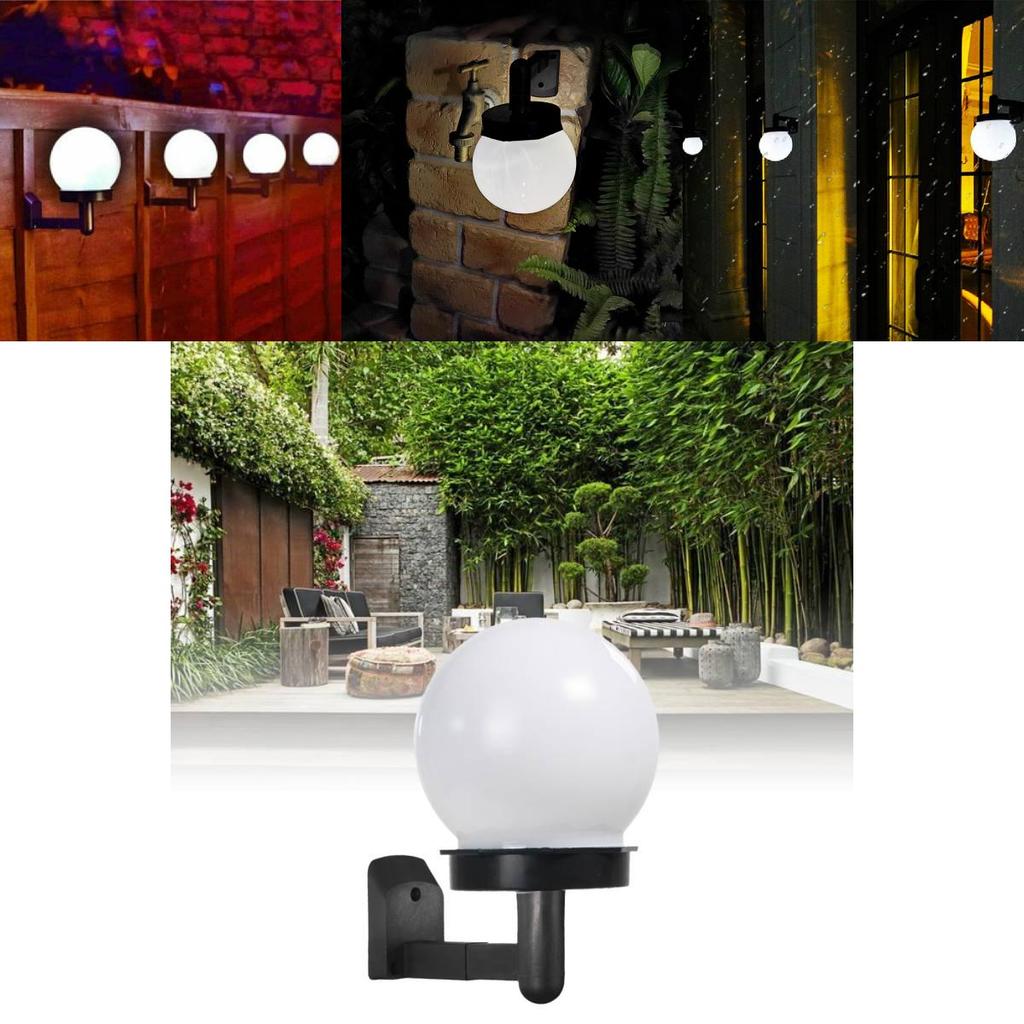 Creative Globe-shaped Led Wall Lamp Modern Balcony Corridor Light Ip44 Certified