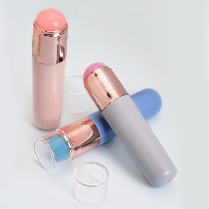 Reusable Silicone Nail Brush Clear Nail Stamper Kit for Easy to Usea Nail Art with Gradient Effect Manicure Accesories