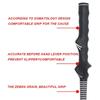 Rubber Golf Rubber Hand Shape Grip Corrector Non-Slip Golf Practice Pole Grip Right Hand Lightweight Golf Swing Training Grip