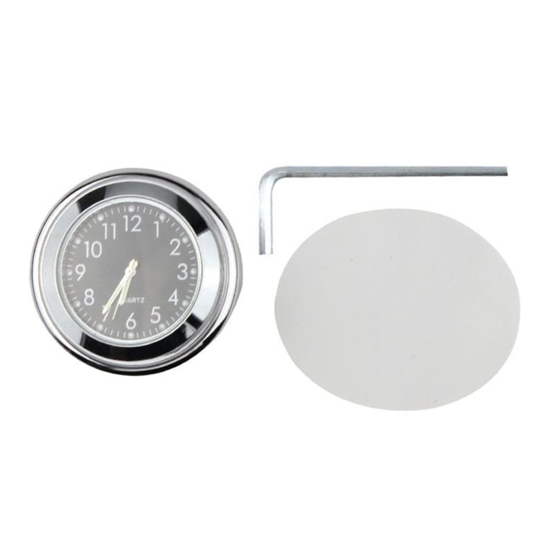 Universal Motorbike Clock Dustproof Quartz Clock Waterproof Handlebar Mount Watch Motorcycle Timetable Clock With Wrench