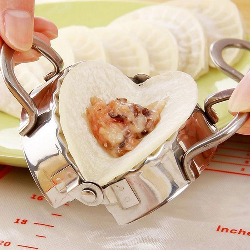 Dumpling mould cuisine pastry tools eco-friendly stainless steel dough cutter