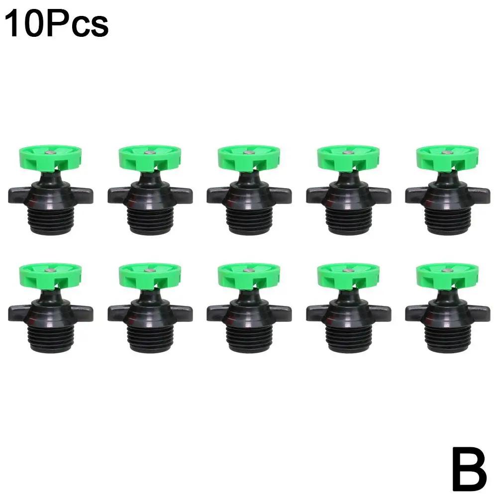 10pcs 1/2Inch Automatic Rotating Sprinkler Heads Micro Sprinkler 360 Degree Rotation For Garden Irrigation Greening Sprinkl A9O1