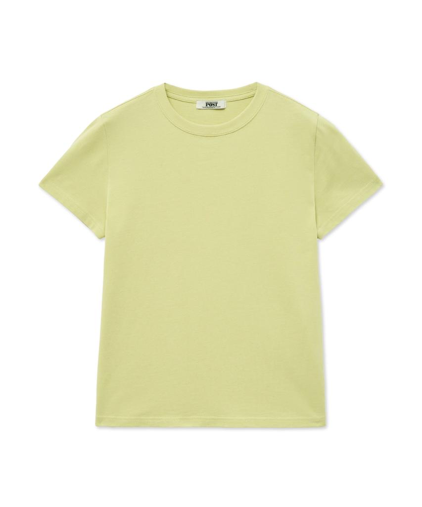 THE SATURDAY EVENING POST Supima Cotton Regular Fit T-Shirt_Lime