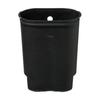 "Softclose" Trash Can with Sili Metal Pedal 6 L Atmosphéra - Stainless Steel