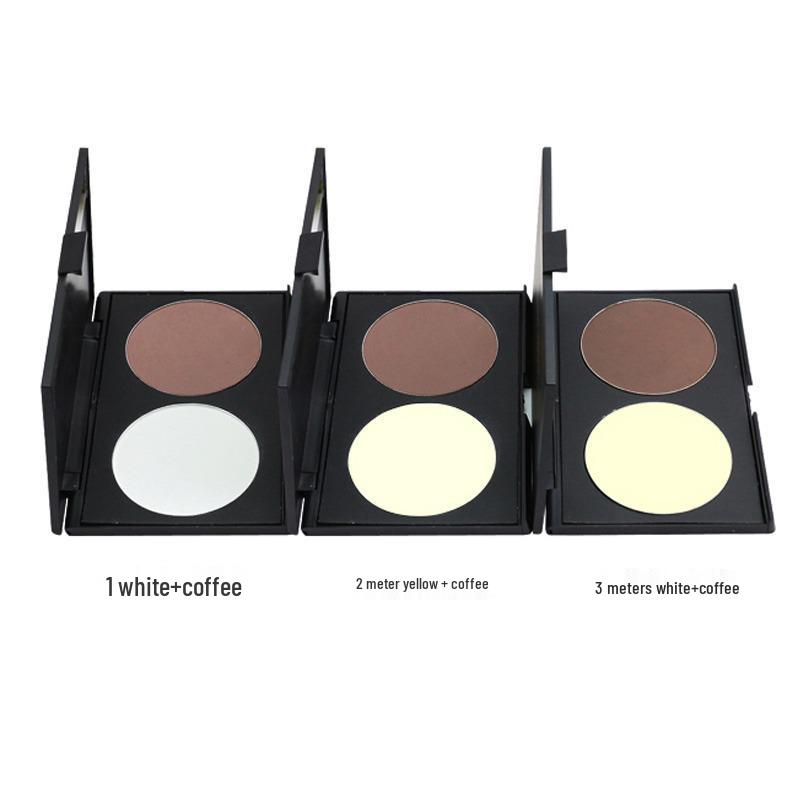 Two-Tone Contour & Highlight Palette with Dual-Use Blush