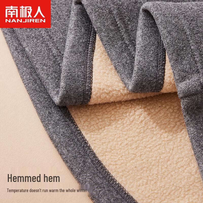 Nanjiren Thickened Fleece Lined Winter Thermal Underwear Set