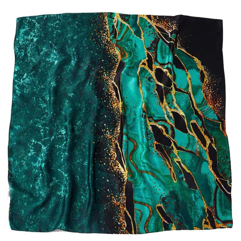 Spring Scarf Women's Luxury Design Polyester Material Smooth Scarf Soft Shawl Beach