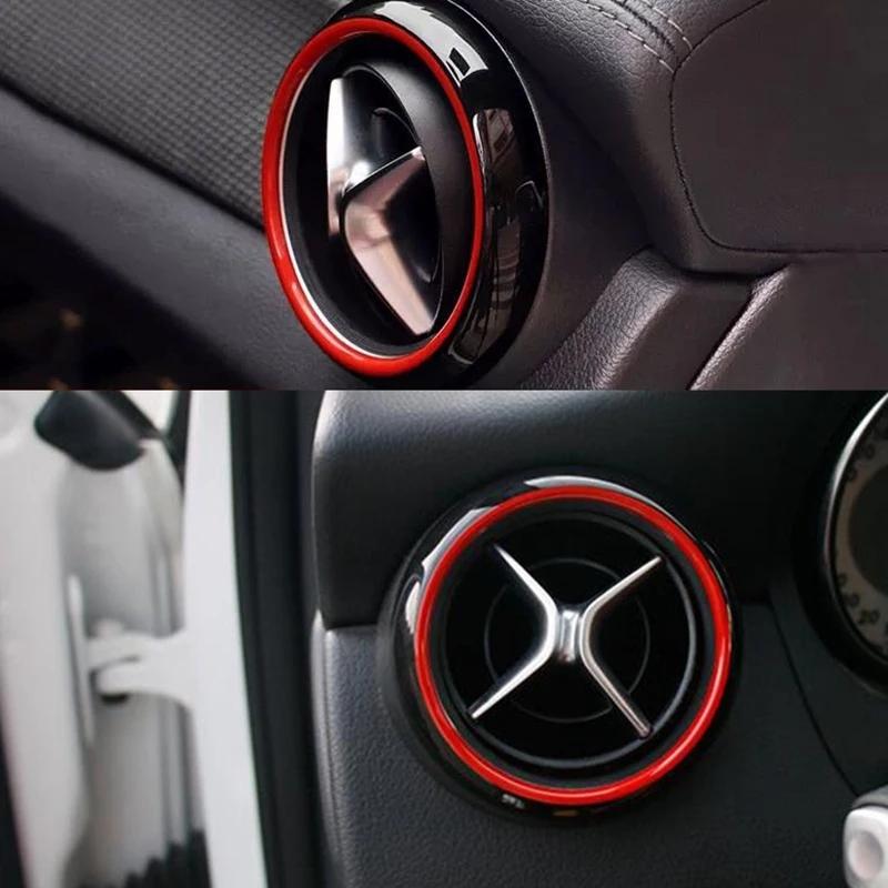 Auto Styling Dashboard Air Vent Dekoration Trim Abdeckung Aufkleber Für Mercedes Benz AB Klasse W176 W246 Auto Innen