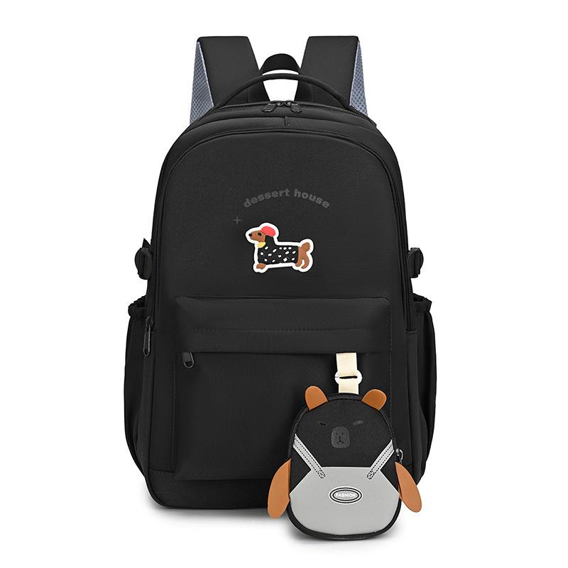 Schultasche für Mädchen, Mittelstufe, Grundschüler, 11 neue Nische, hochwertiger Doppel-Schultergurt, große Kapazität, Rückenschutz