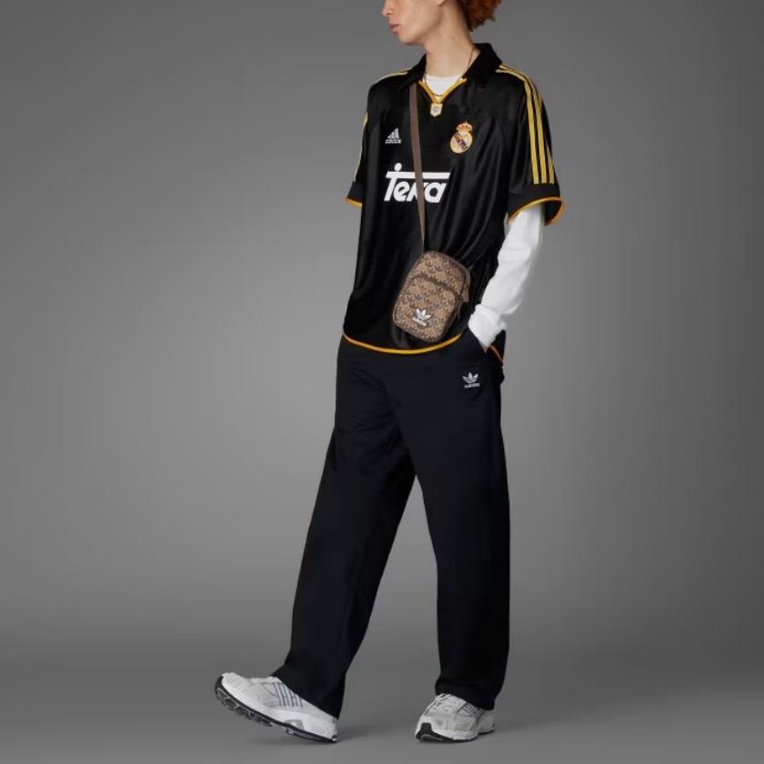adidas Real Madrid 99/00 Away Jersey Black Men Tops JW1992