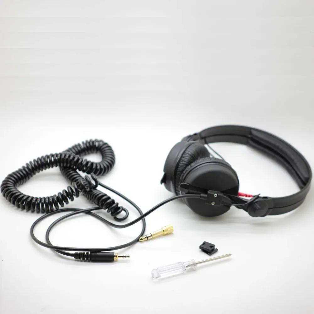High quality Spring Relief Coiled Headphone Cables for Sennheiser HD25Plus HD560 HD540 HD480 Replacement Cable Cords