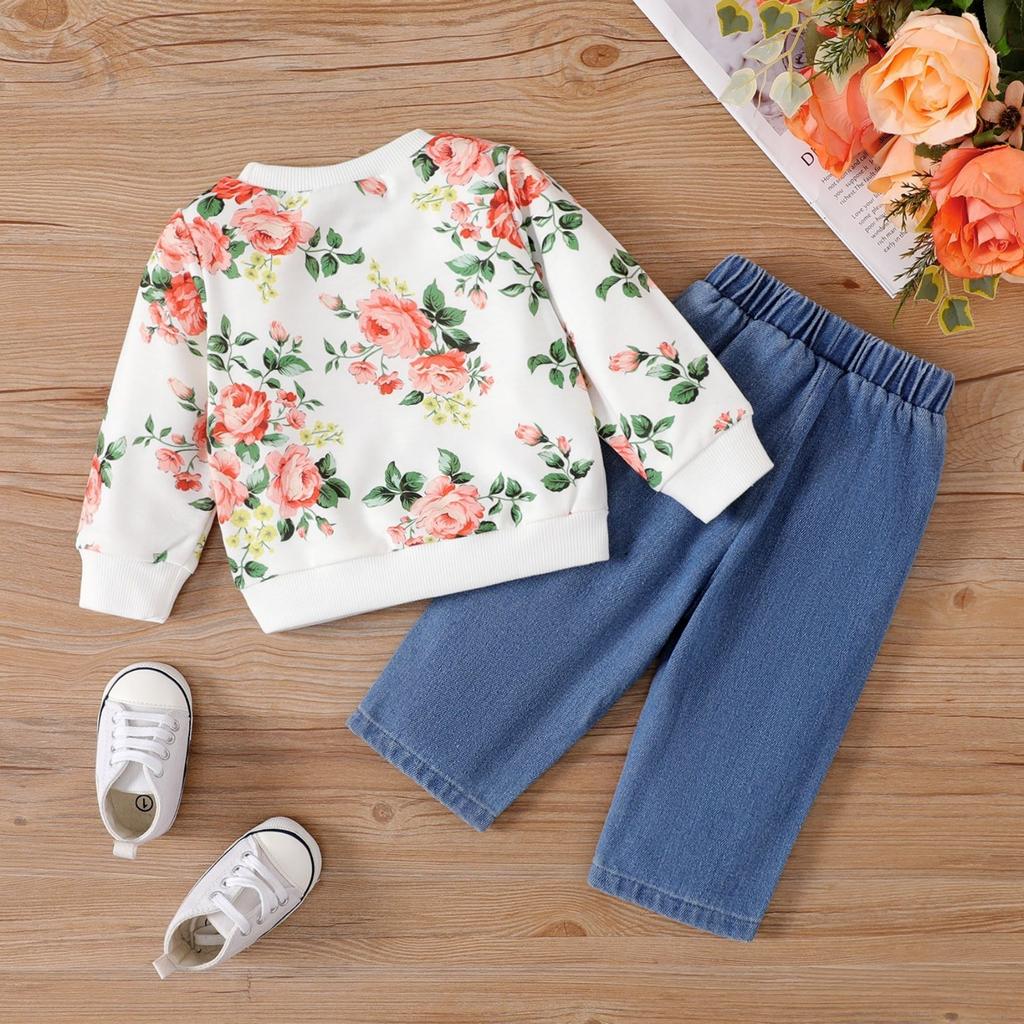 Sett med langermet overdel til barn - Casual, stilig og allsidig barneantrekk