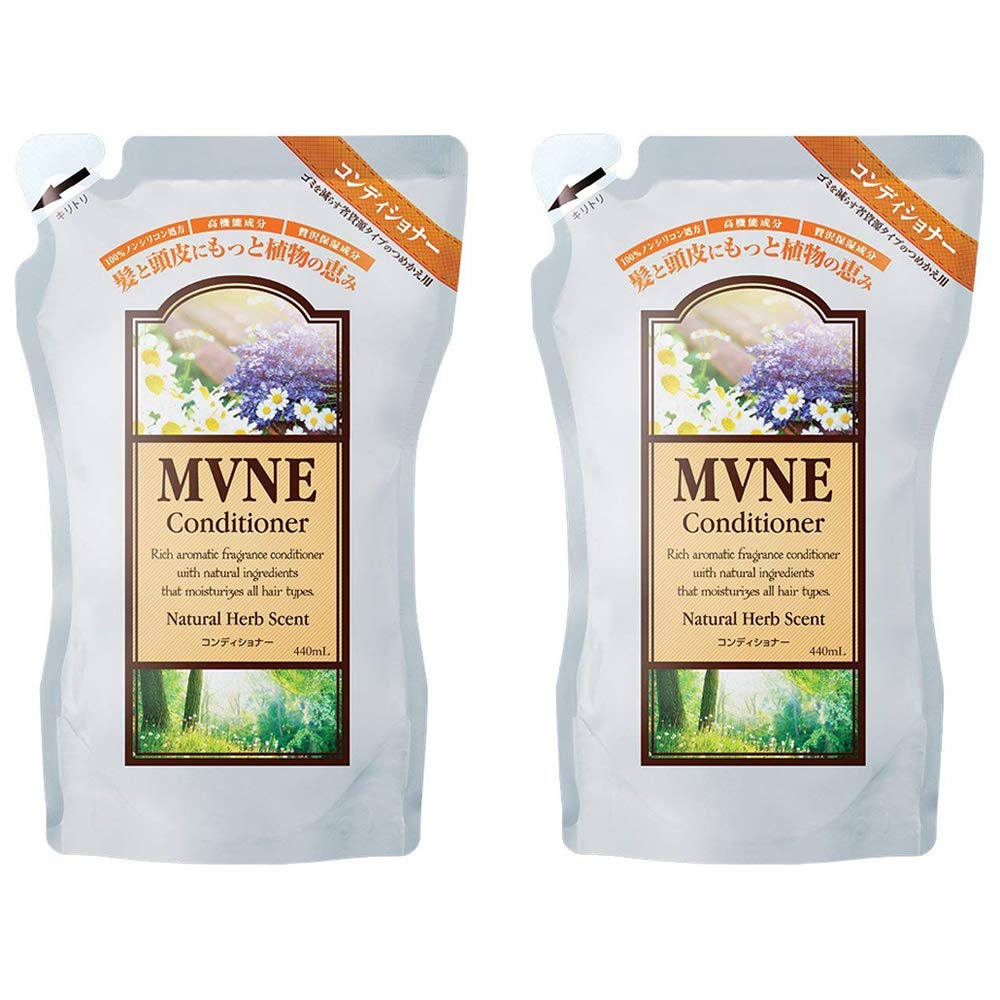 

MVNE Conditioner Refill Set of 2 A (440mL x 2)