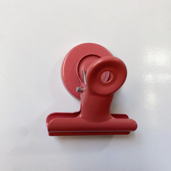 Metal Clip Refrigerator Magnet Heavy Duty Strong Magnetic Clip Memo Note Holder Fridge Magnet Home Kitchen Office Whiteboard Locker Accessories