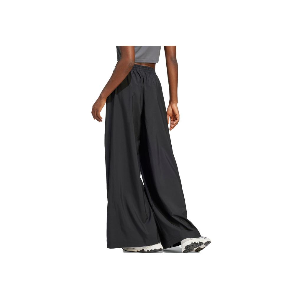 Adidas Originals Trefoil Spice Girls Collection Loose Wide Leg Sport Pants Women Bottoms Black IV9318