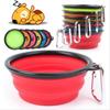 Foldable Collapsible Pet Dog Food Water Feeding Travel Bowl
