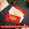 Pack of 10 Wedding Gift Envelopes - Christmas Gift/Currency Envelopes with a Size of 7.1 × 3.5 inches and Gold Foil Design