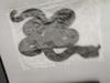 1Pcs Black Snake Embroidery Applique Patch Patches Clothing DIY Repair Apparel Accessories
