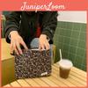 Small Floral Makeup Bag Velvet Lipstick Storage Pouch Retro Style Portable Wash Bag