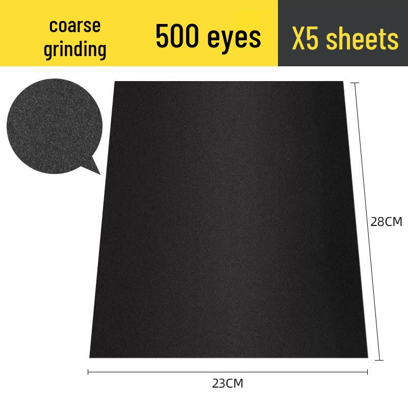 Ultra-Fine Adhesive Sandpaper for Polishing Corners, Walls, Wood, and Car Paint Surfaces