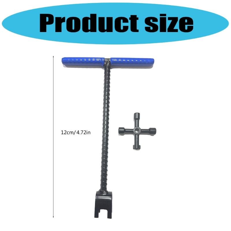 Multipurpose T Grip Steel Wrench Spanner For High Pressure Applications In Home Garages Factories & Automotive Workshops