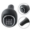 5-Speed Gear Knob Gear Shift Head For FORD FOCUS 1 I MK1 1998-2004 Leather Gear Shift Knob Parts Car Interior Accessories