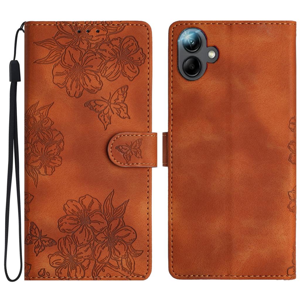 For Samsung Galaxy A05 4G Wholesale Phone Shell PU Leather Imprinted Pattern Wallet Phone Cover
