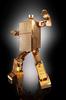 TAMASHII NATIONS Soul of Chogokin Golden Warrior Gold Lightan Gold Lightan 24K gold plated finish Approximately 130mm robot painted movable figure