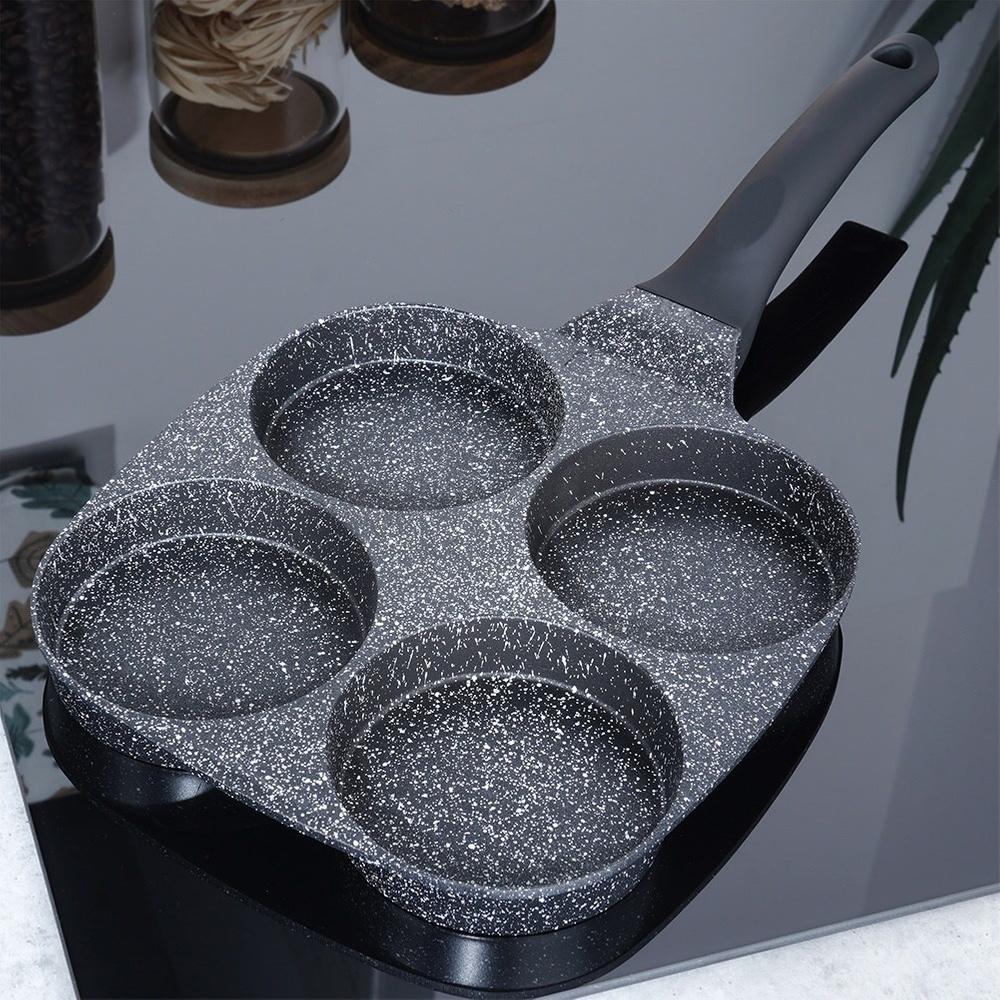 Granitpfanne für Spiegeleier, Pfannkuchen und Eier