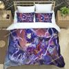 Genshin Impact Element Duvet Cover Set Cartoon Bedding Set Bedroom Dormitory Soft Single Double Duvet Cover For Boys