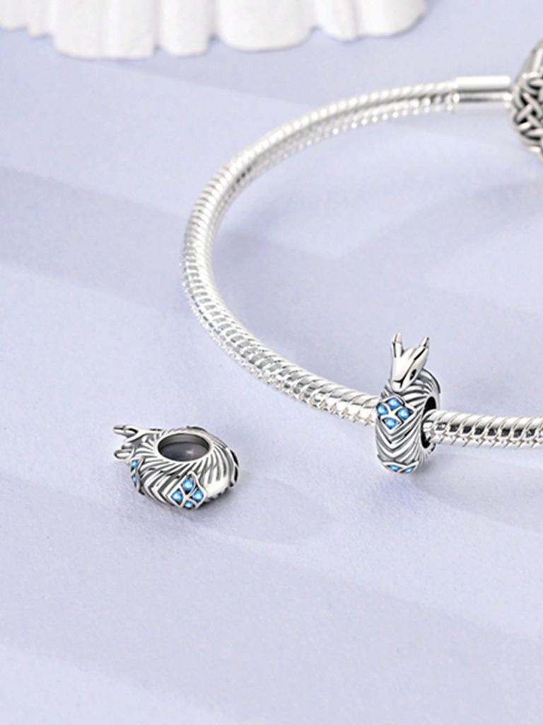 Charms Plata Little Bear Squirrel Lucky Cat Beads Charm Copper Plated Fit Charms Original Bracelet For Jewelry Making Diy Charm