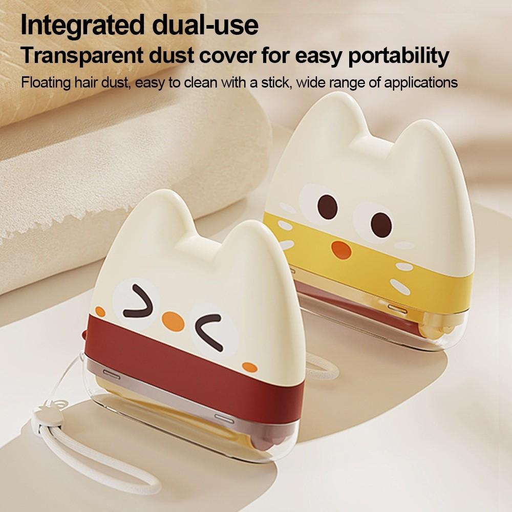 Cartoon Tearable Roll Paper Sticky Roller Brush Hangable Strong Adhesiveness Pet Hair Remover Clothes Reusable Detachable