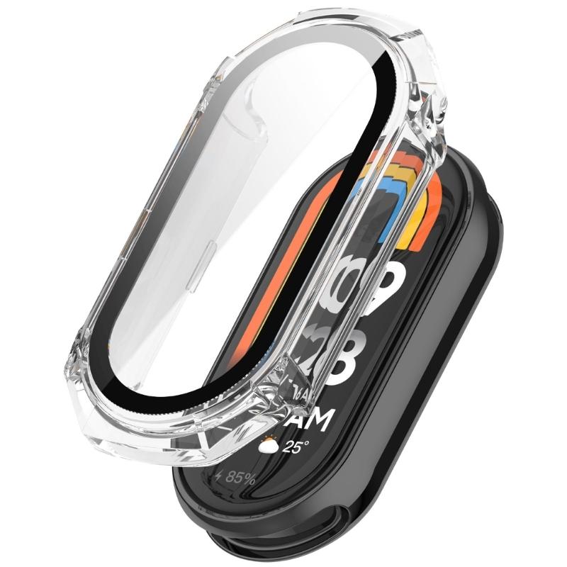 PC Frame Screen Protector For Band 10 Series Smartwatch Wristband Accessory Protective Cover Case