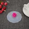 Reusable Silicone Cup Cover/Lid, Dustproof and Leakproof, Perfect for Mug Lids, Keeps Cups Warm, Keeps Cups Warm, Cute Rose Design, Improves Quality o