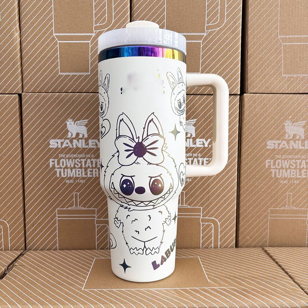 40Oz Handle Car Cup Stanley Same 304 Stainless Steel Ice Cup Thermos Cup