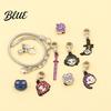 Bracelet Demon Hunters-Inspired Zinc Alloy Enamel Cat Charms Snake Expression