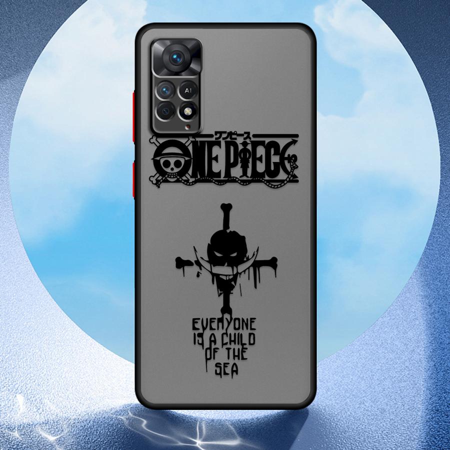 Pirate White Beard Logo Black Edge Shell Phone Case for Xiaomi Redmi Note 8T 8 Pro 11S 9 7 13 Pro 10S 14Pro 10 Pro 14 12 Pro+ 11