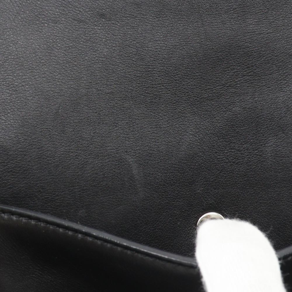 CELINE Edge medium Shoulder Bag Handbag By color Black / beige leather Women Used